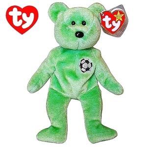Kicks Retired 1998 1st Edition Discontinued Retired Beanie Babies